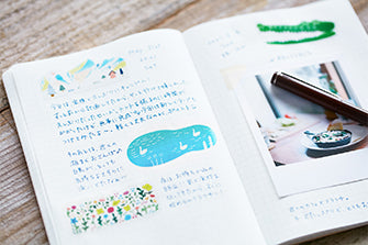 King Jim Kitta Washi Masking Tape - Clear Type - Flower Pieces